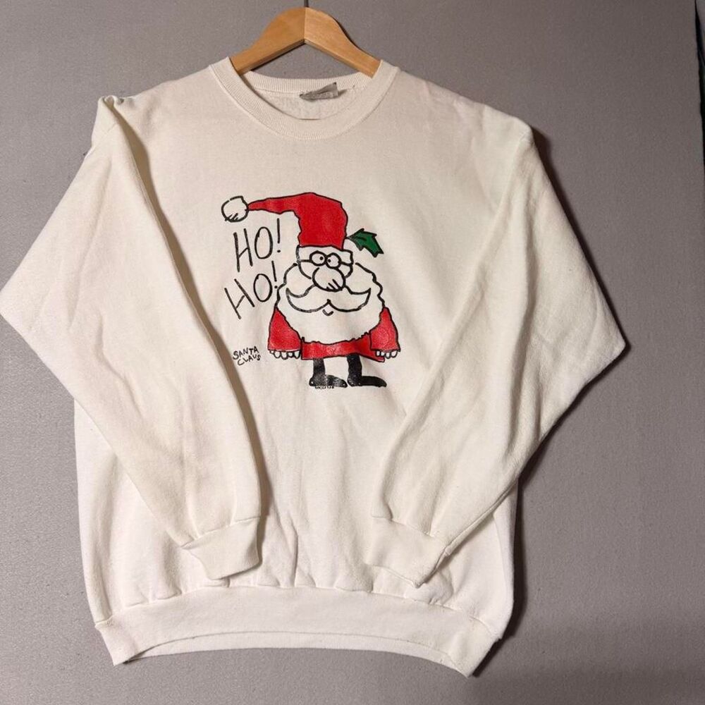 Lee Men's White and Cream Sweatshirt